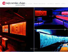 Tablet Screenshot of mn-arquitectos.com